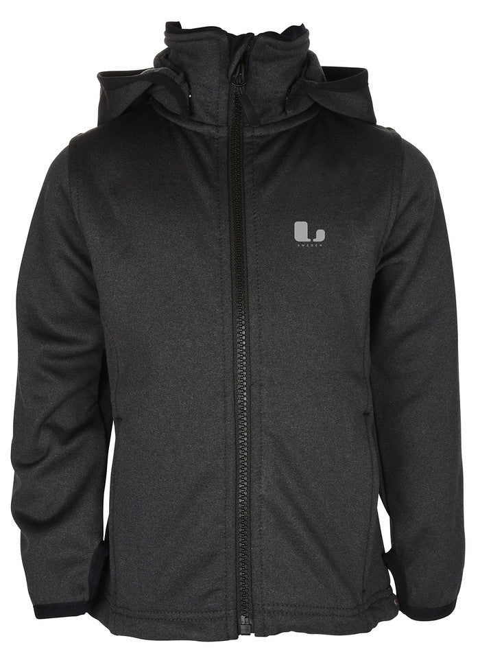 Milano Hoodie Jacka Barn Anthracite - Lindberg