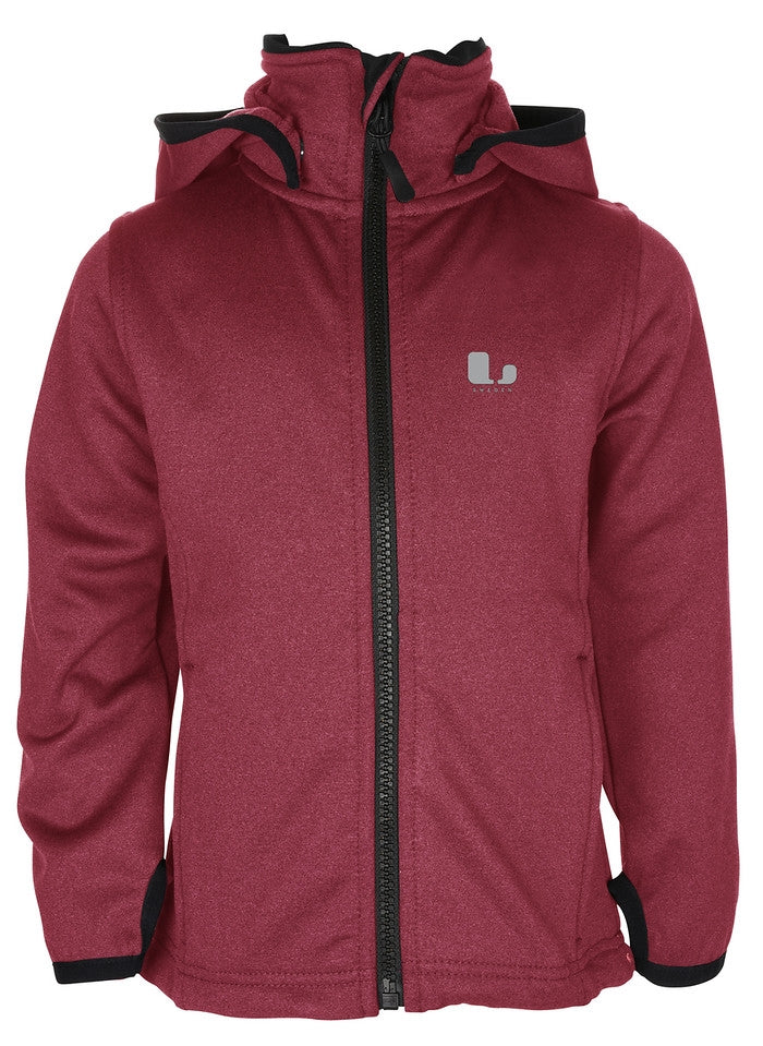 Milano Hoodie Jacka Barn Dry Rose - Lindberg