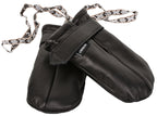 Moose Elk Skin Mitten Baby Black LINDBERG