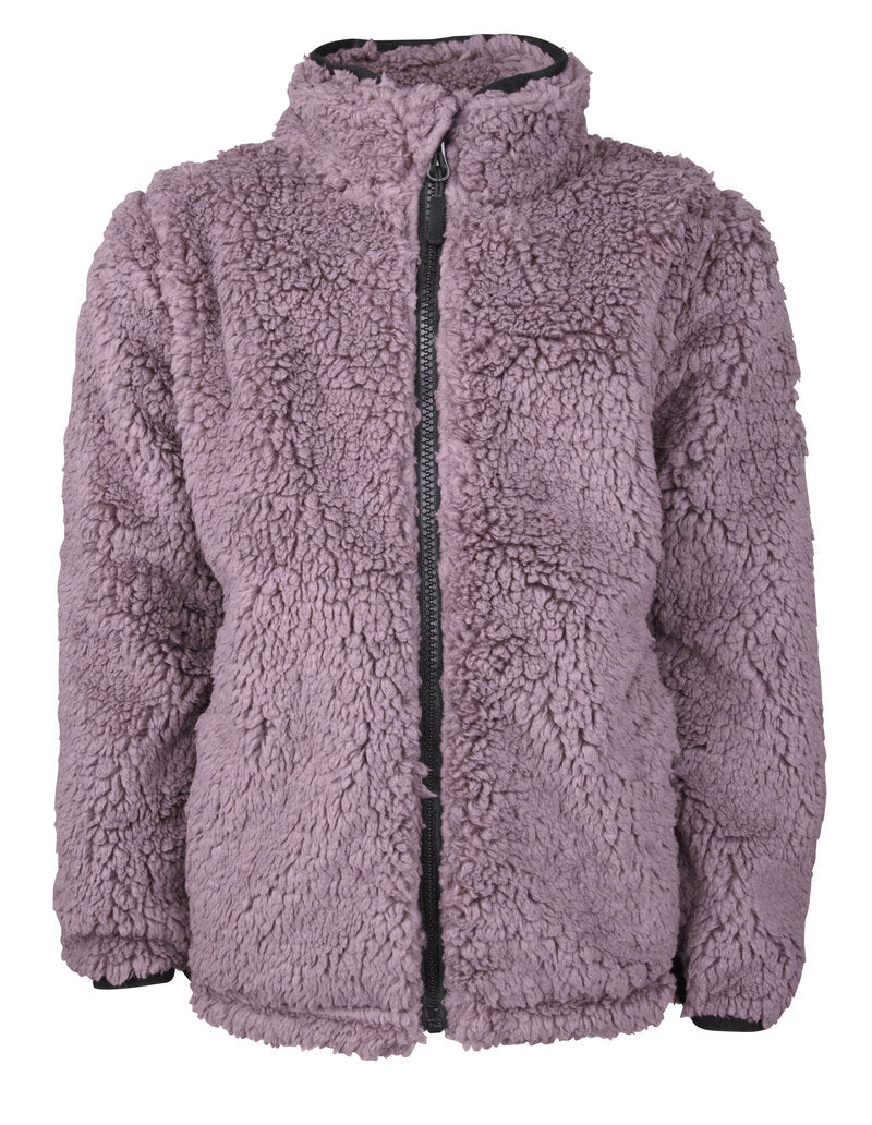 Muddus Wind Jacket Pile Children & Junior Dusty Mauve - Lindberg