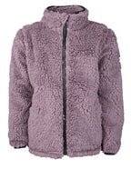 Muddus Wind Jacket Pile Children & Junior Dusty Mauve - Lindberg