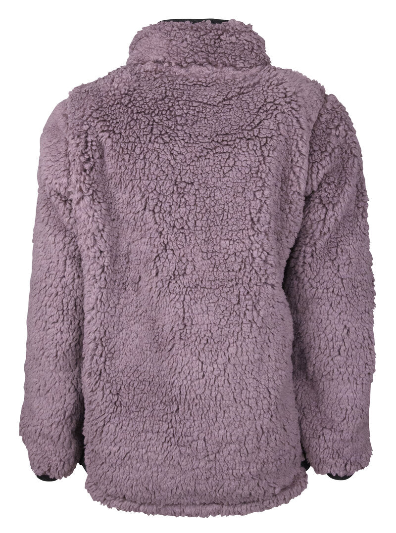 Muddus Wind Jacket Pile Children & Junior Dusty Mauve - Lindberg
