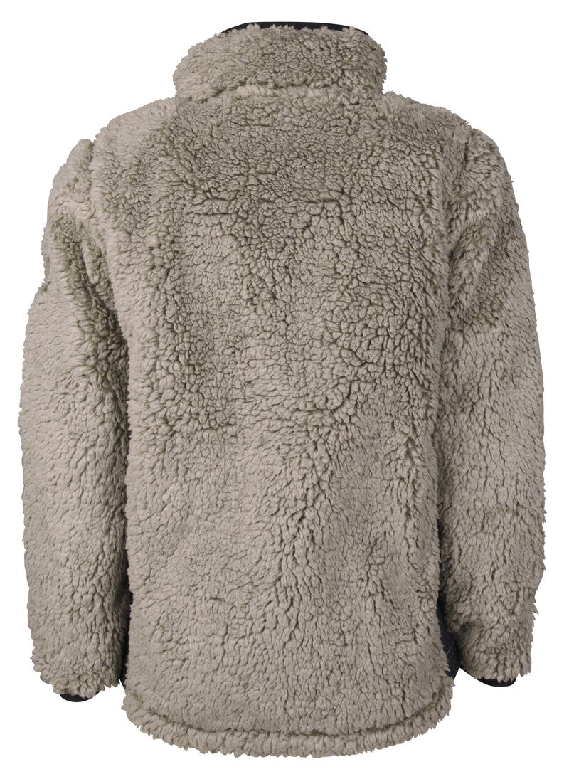 Muddus Wind Jacket Pile Children & Junior Greige - Lindberg