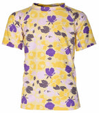 Ocean Short Sleeve Sun Protection Tröja Barn Yellow - Lindberg