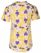 Ocean Short Sleeve Sun Protection Tröja Barn Yellow - Lindberg