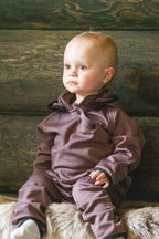 Powerpro Baby Overall Dusty Mauve Lindberg