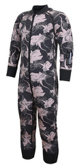 Print Merino Overall Base Layer Kids Floral - Lindberg