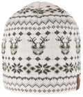 Reindeer Winter Hat Baby White - Lindberg