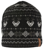 Reindeer Winter Hat Baby Black - Lindberg