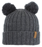 Roxtuna Winter Beanie Baby Anthracite - Lindberg