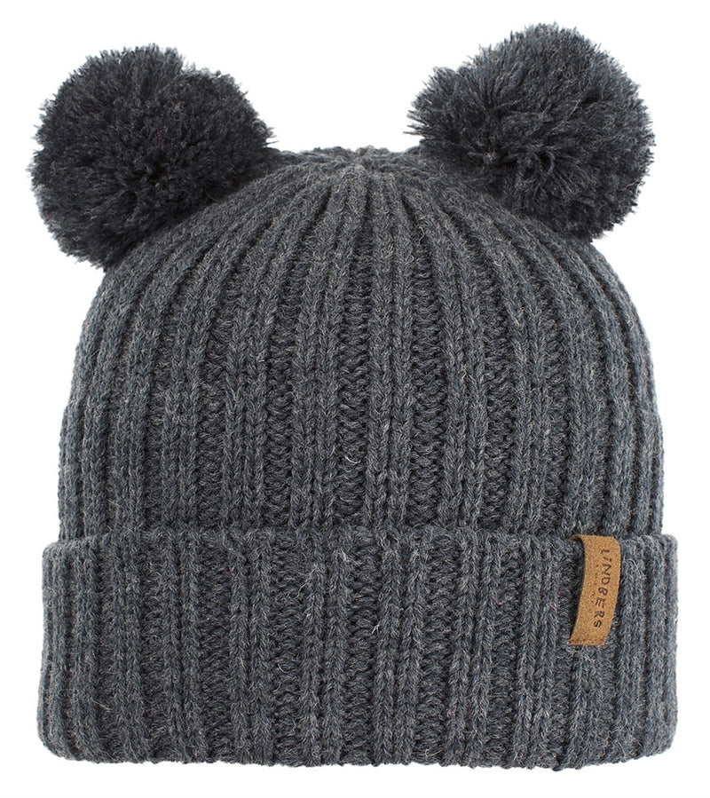 Roxtuna Winter Beanie Baby Anthracite - Lindberg