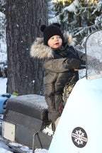 Roxtuna Vintermössa Baby Svart Lindberg
