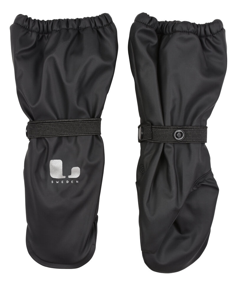 Lindberg Varekil Lined Rain Mitten Black - Lindberg