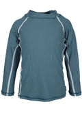 Venice UV Protective Swim Top Kids Goblin Blue Lindberg