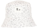Wide Sun Hat Children White Patterned - Lindberg