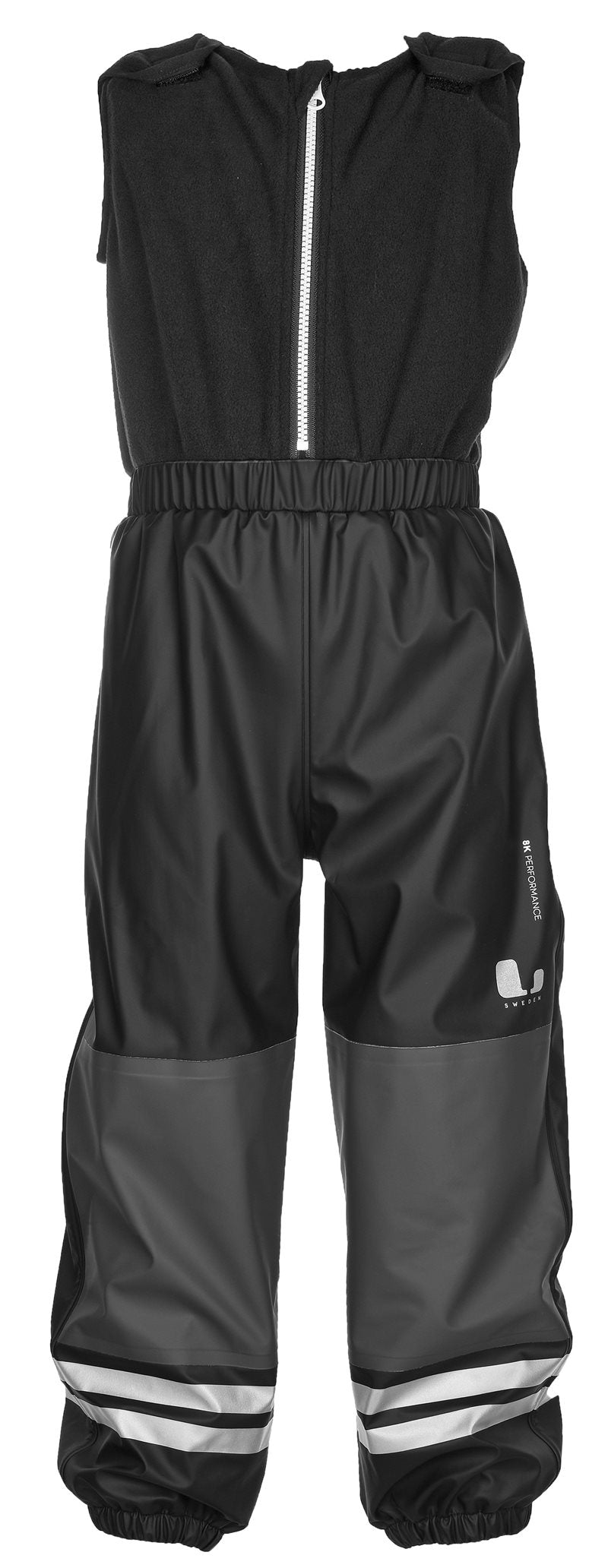 Vik Lined Rain Trousers Kids Junior Black - Lindberg