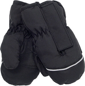 Viken Winter Mitten Baby Black - Lindberg