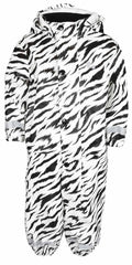 Zebra Ofodrad Regnoverall Barn White - Lindberg