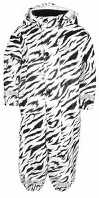 Zebra Ofodrad Regnoverall Barn White - Lindberg