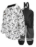 Zebra Unlined Rain Set Kids White - Lindberg