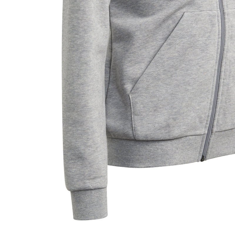 Linear Full-Zip Hoodie Junior Grå Adidas