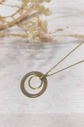 Alia Necklace Women Brown Gold LOLO & YAYA