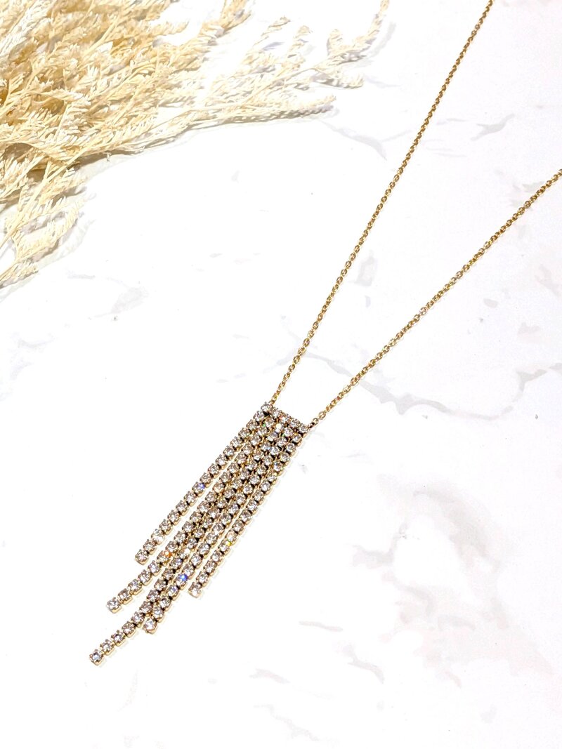 Eily Halsband Dam Gold LOLO & YAYA