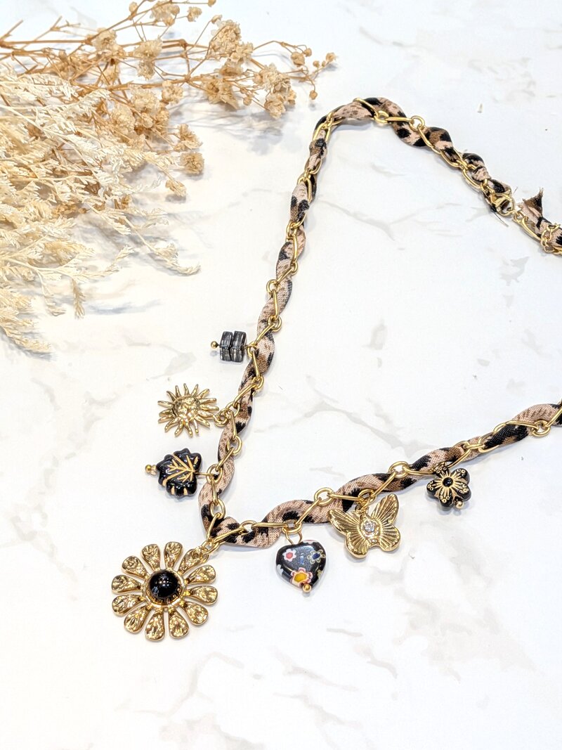 Flora Halsband Dam Leo LOLO & YAYA