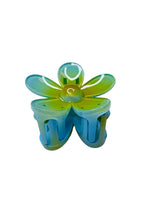 Flower 1-pack Hårklämma Dam Blue LOLO & YAYA