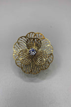 Flower Ring Ladies Gold LOLO & YAYA