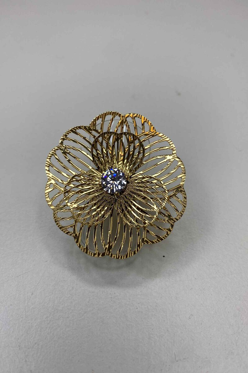 Flower Ring Dam Gold LOLO & YAYA