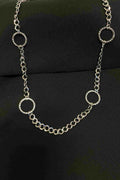 Necklace Women Silver-coloured with Circles LOLO & YAYA