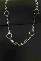 Necklace Women Silver-coloured with Circles LOLO & YAYA