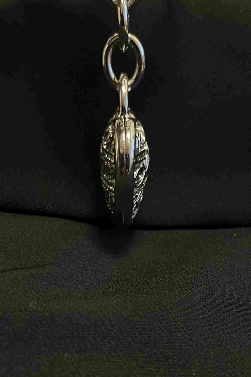 Heart Necklace Women Silver-colored LOLO & YAYA