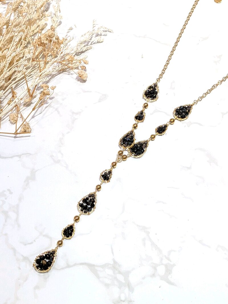 Lolo & Yaya Jiselle Necklace Women Black - Lolo & Yaya