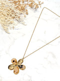 Tuva Halsband Dam Gold Flower LOLO & YAYA