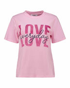Love T-shirt Women Rose | Smilebutiken - Zabaione