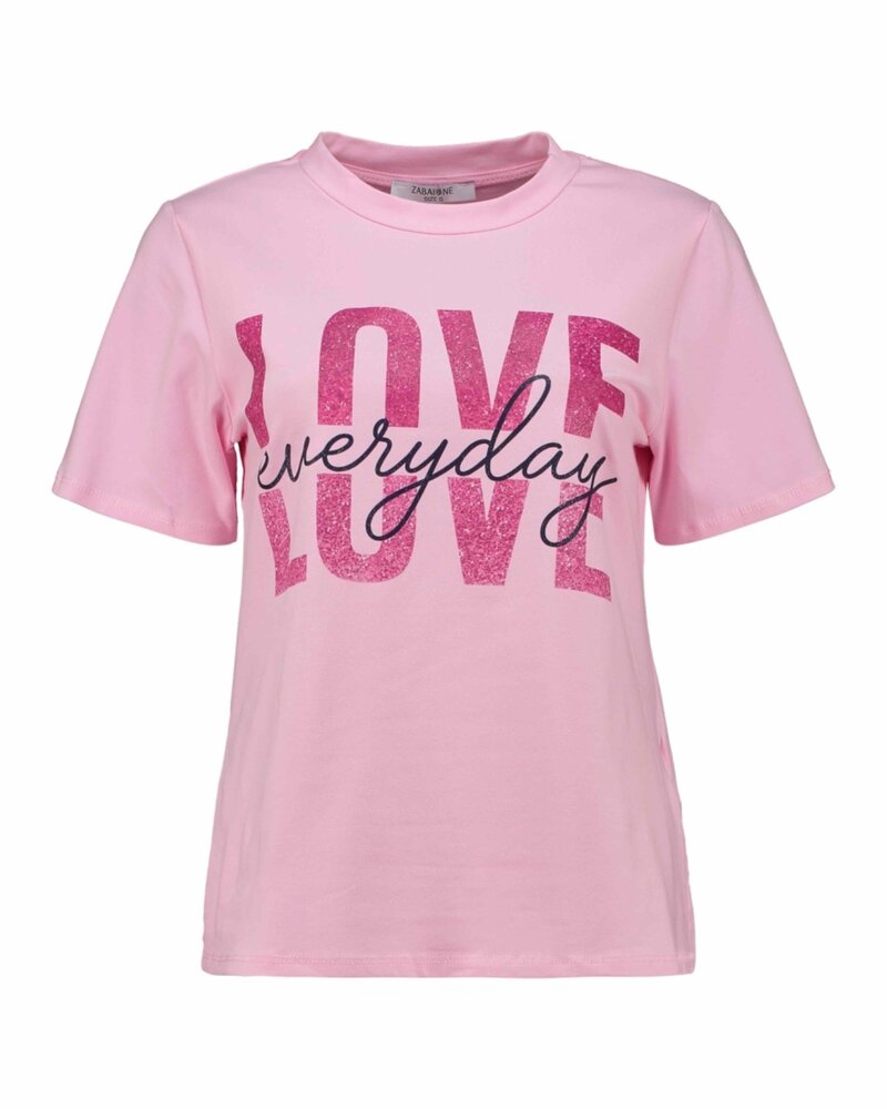 Love T-shirt Women Rose | Smilebutiken - Zabaione