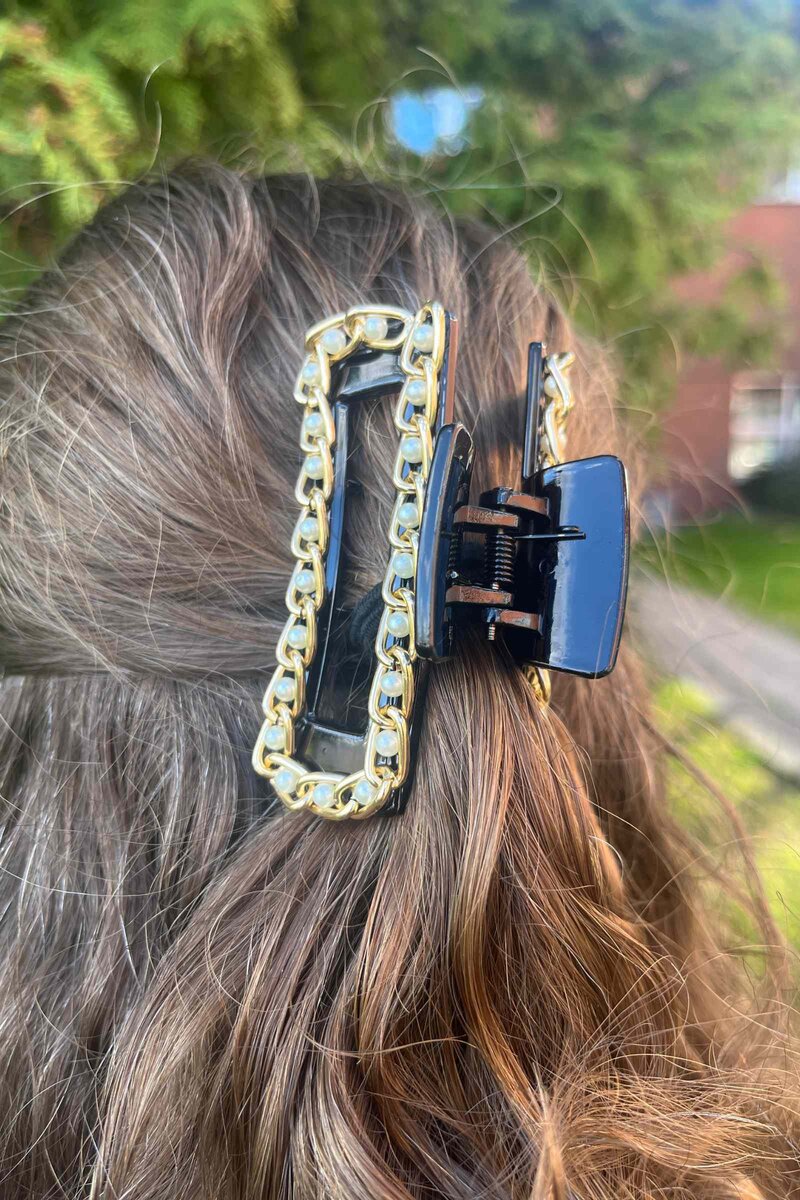MM Sweet Alexandra 1-pack Hair Clip Women Black - MM Sweet