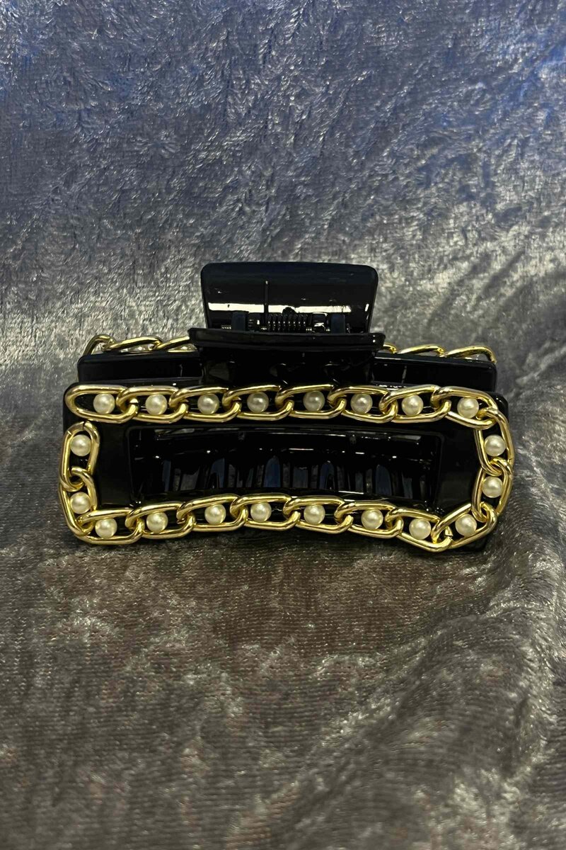 MM Sweet Alexandra 1-pack Hair Clip Women Black - MM Sweet