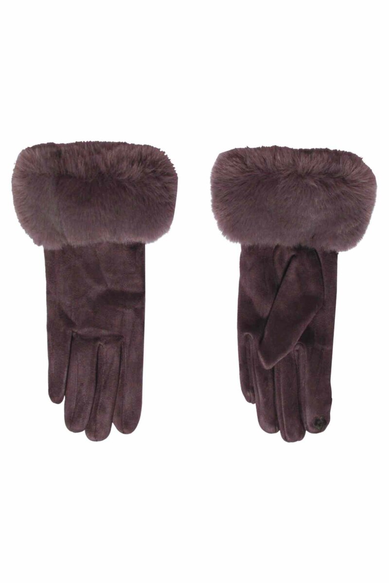 MM Sweet Paulette Gloves Women's Coffee - MM Sweet