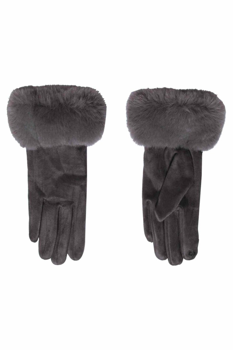 MM Sweet Paulette Glove Ladies Dark Grey - MM Sweet
