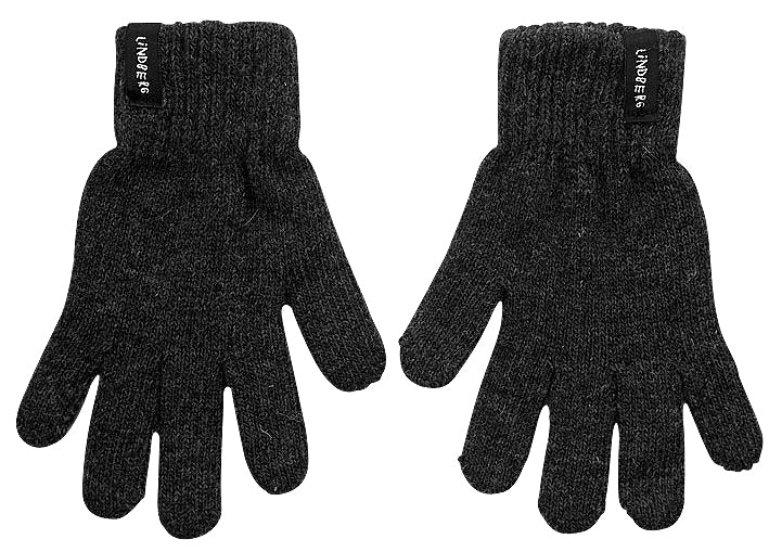 Magic Woollen Mittens Black Lindberg