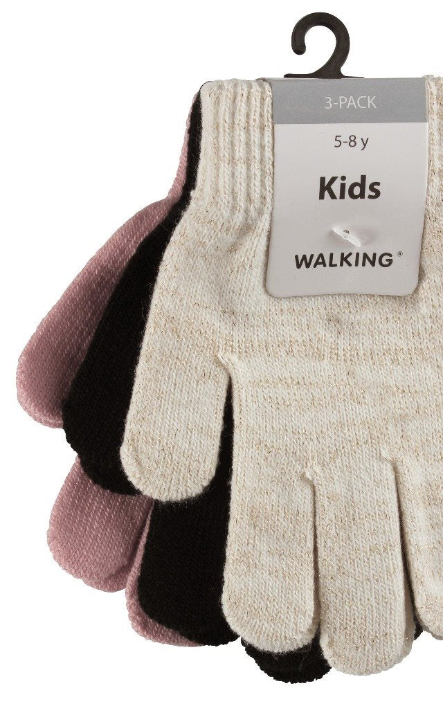 3-pack Magiska Fingervantar Offwhite WIGES