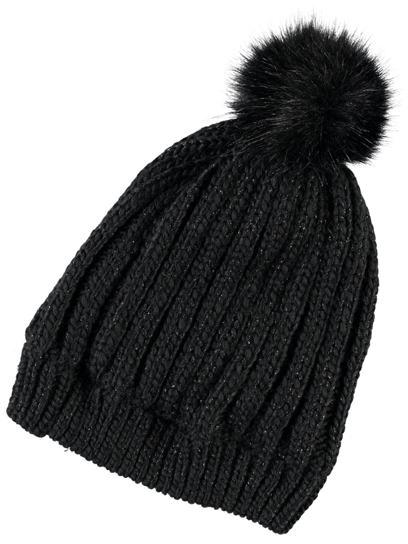 Malu Knit Hat Winter Hat Black Kids Name it