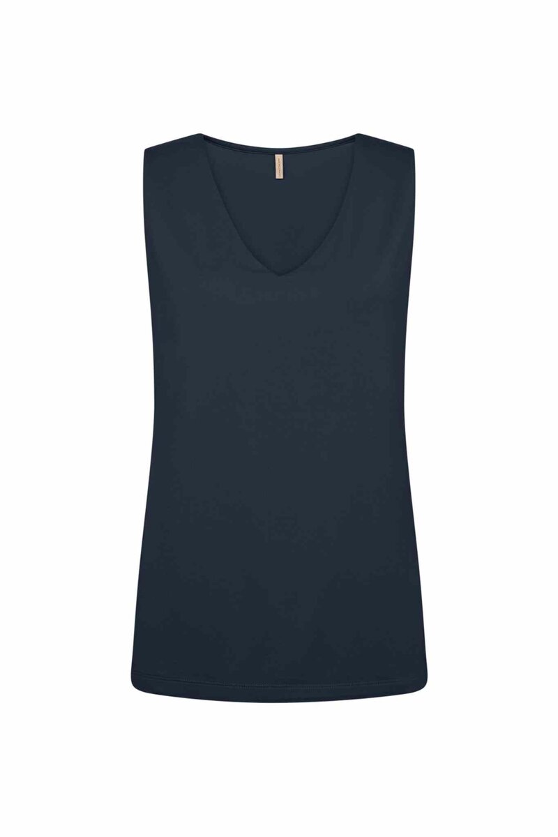 Marica 283 V-Neck Camisole Women's Navy Soyaconcept | Smilebutiken