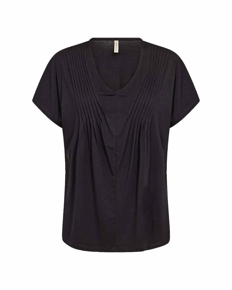 Marica 361 T-Shirt Women Black | Smilebutiken - Soyaconcept
