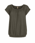Marica T-Shirt Women Grape Leaf | Smilebutiken - Soyaconcept