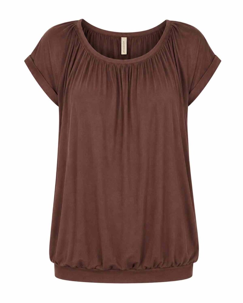 Marica T-Shirt Dam Hot Fudge | Smilebutiken - Soyaconcept