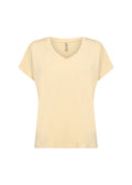 Marica V-ringad T-shirt Dam Golden Fleece | Smilebutiken - Soyaconcept
